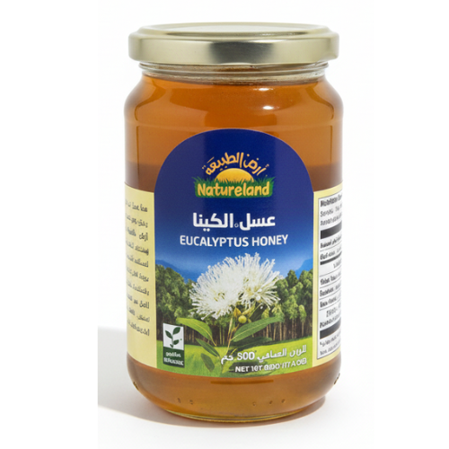 عسل الكينا عضوي ارض الطبيعة 500غ